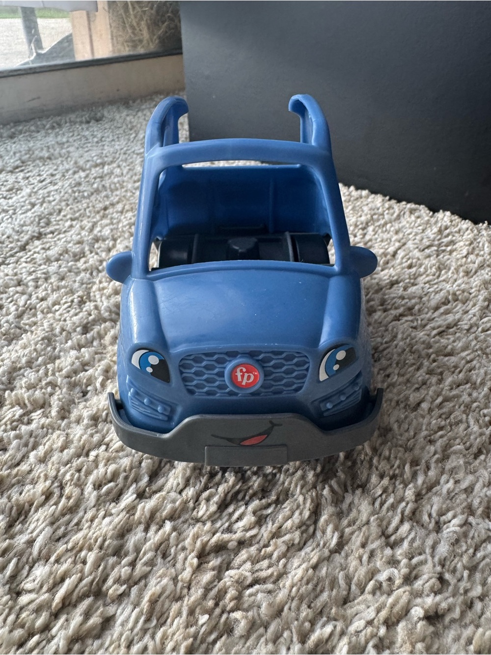 Fisher-Price Little People Blue SUV Car Vehicle Toy